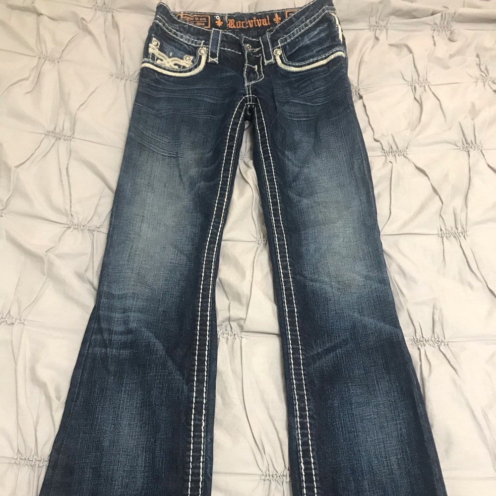 Rock Revival Ed Slim Straight Jeans
